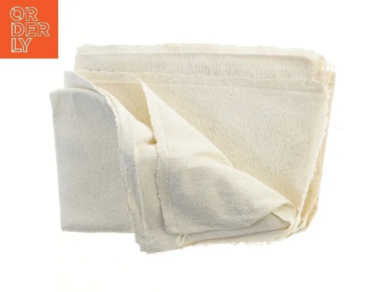 Billede 2 - Hvidt stofstykke (str. 119x192 cm)