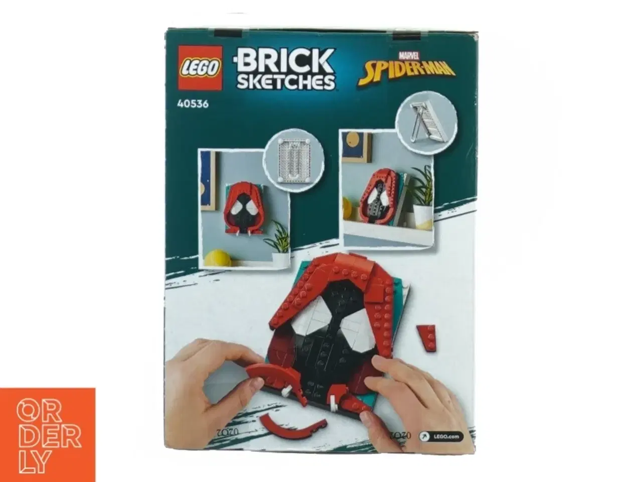 Billede 2 - Spiderman brick sketches model 40536 fra Lego (str. 19 x 14 cm)