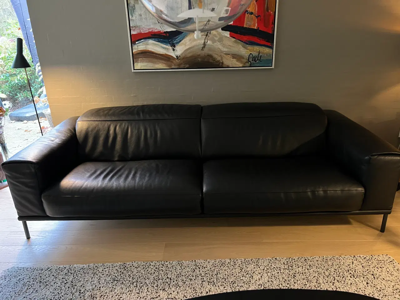 Billede 4 - Lædersofa