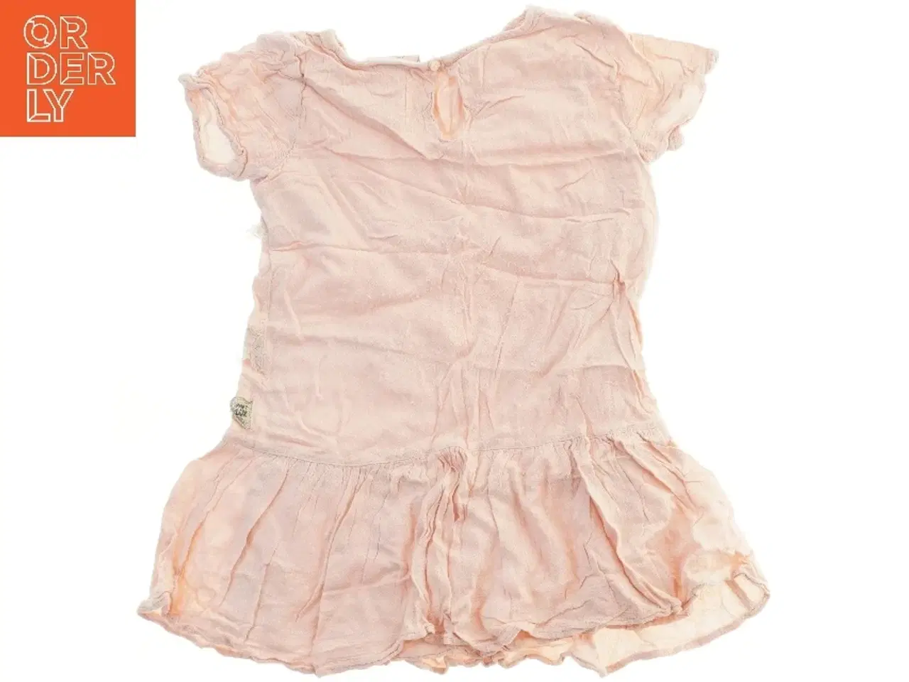 Billede 2 - Lyserød kjole med blonde detaljer fra Pomp de Lux (str. 128)