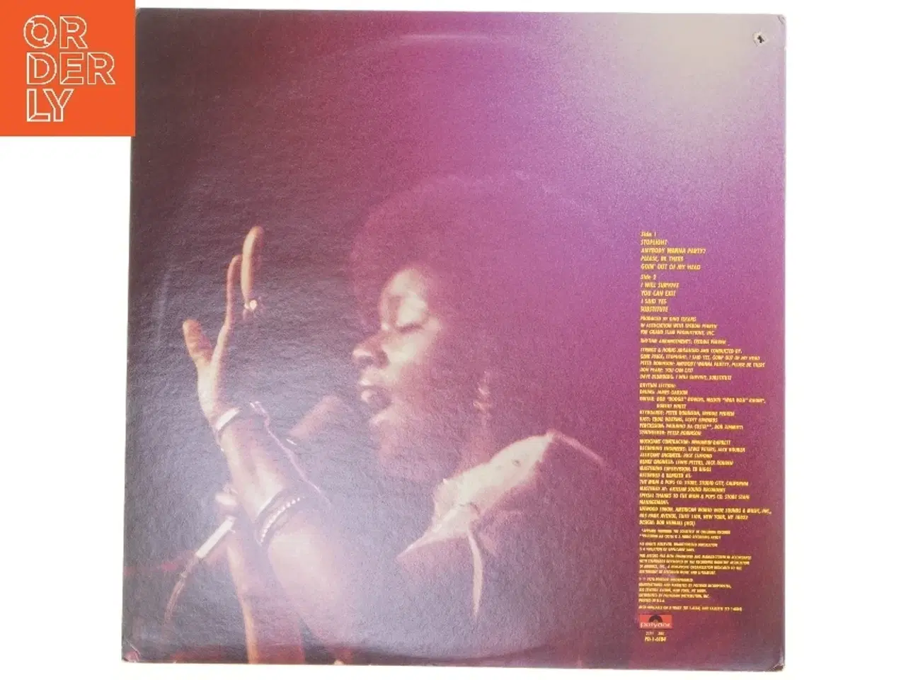 Billede 3 - Gloria Gaynor - Love Tracks LP