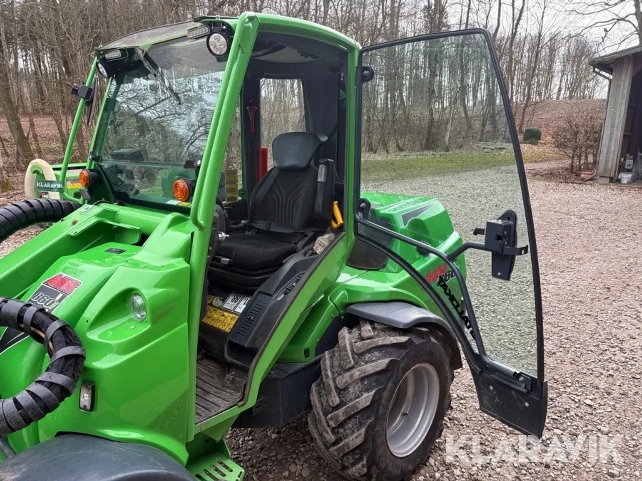 Billede 9 - Minilæsser Avant 860i med teleskop & tilbehør