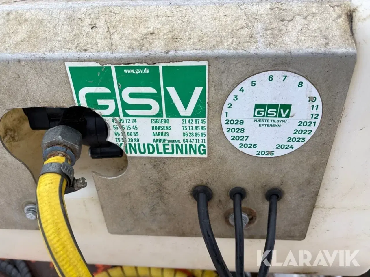 Billede 8 - Hydraulisk kost med vandtank Tuchel Profi 600