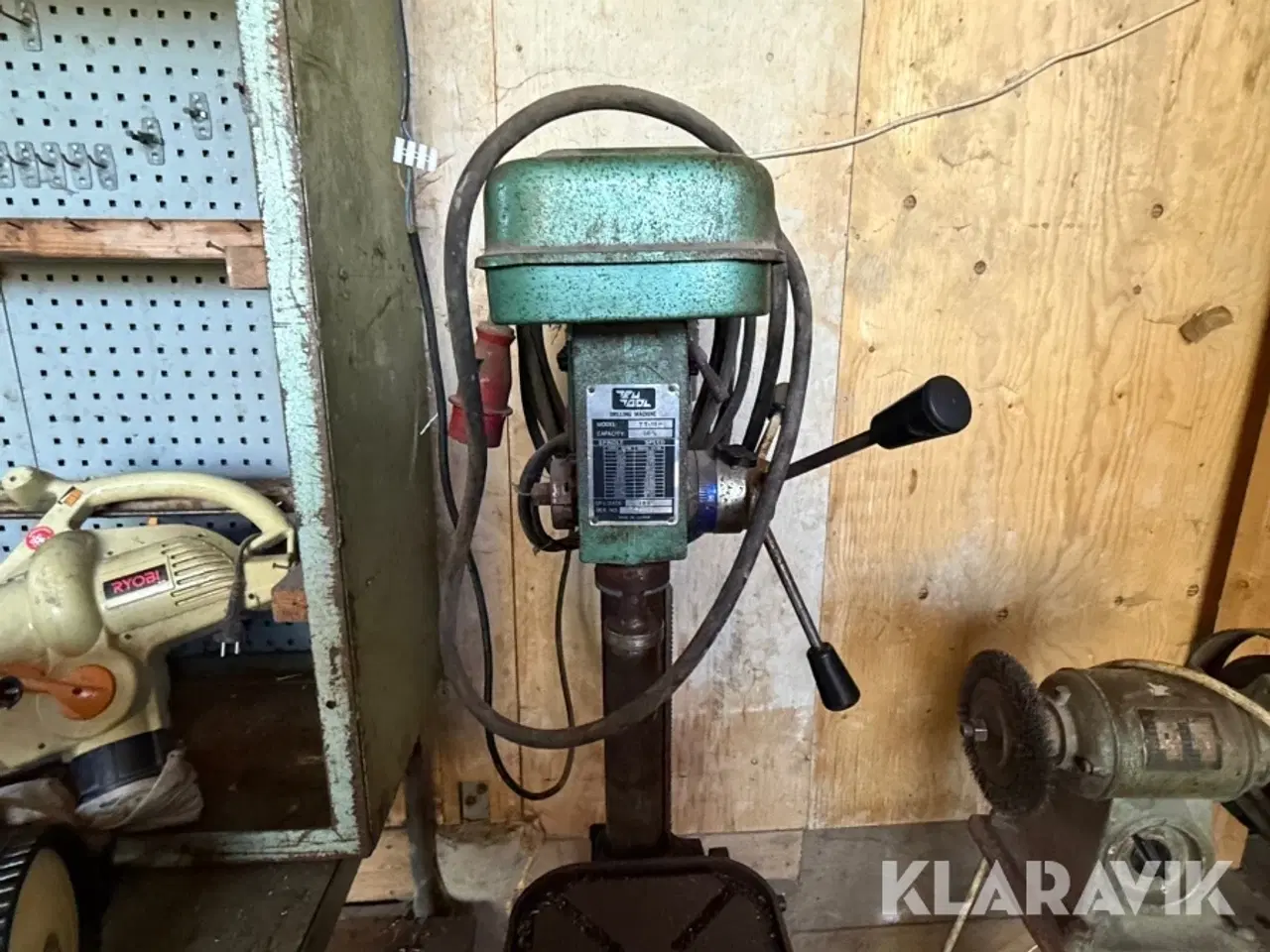 Billede 3 - Søjleboremaskine + bænksliber