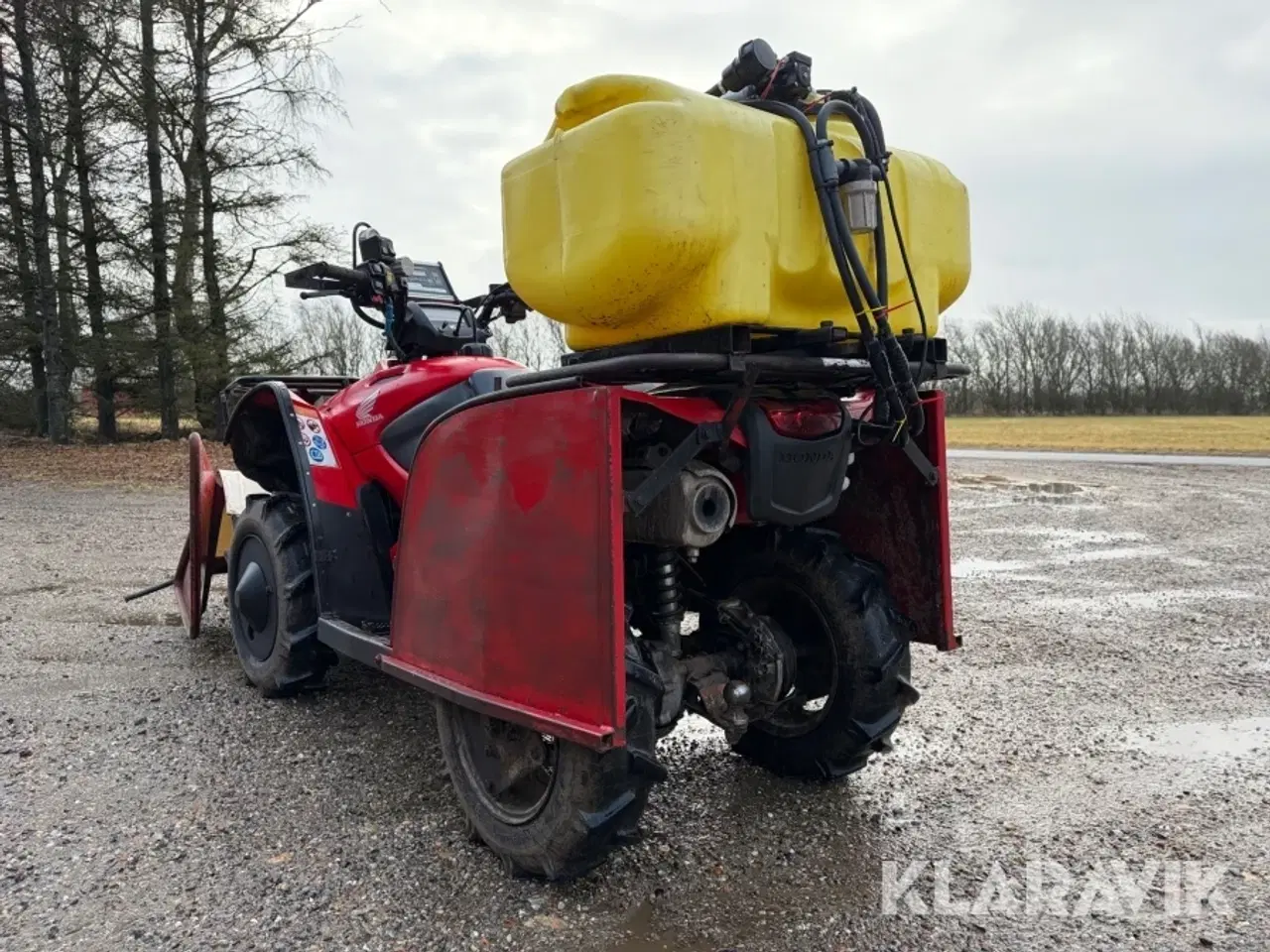 Billede 4 - Sprøjtemaskine med gødningsspræder Honda 420 FE