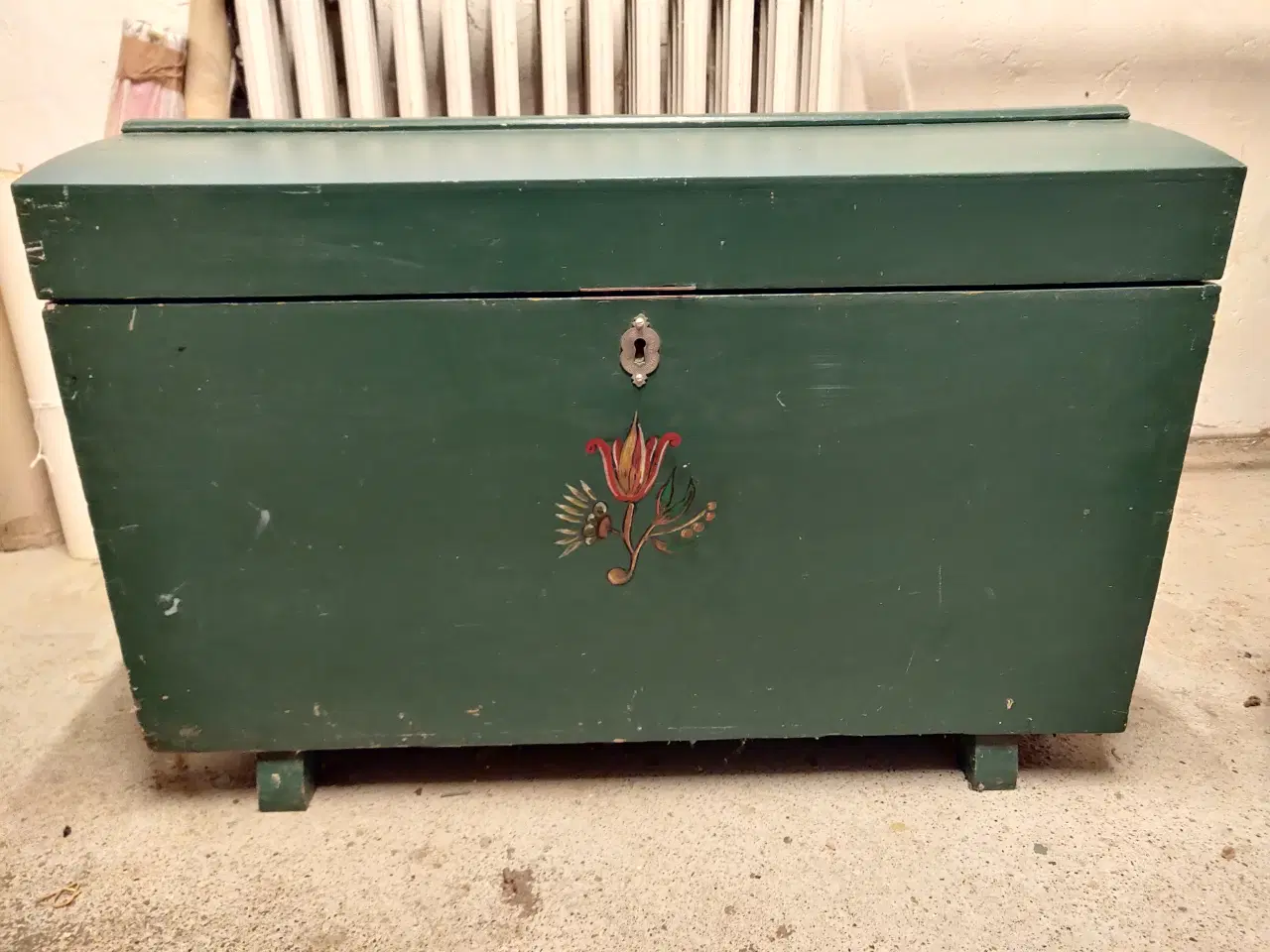 Billede 1 - Rejsekiste almuefarvet