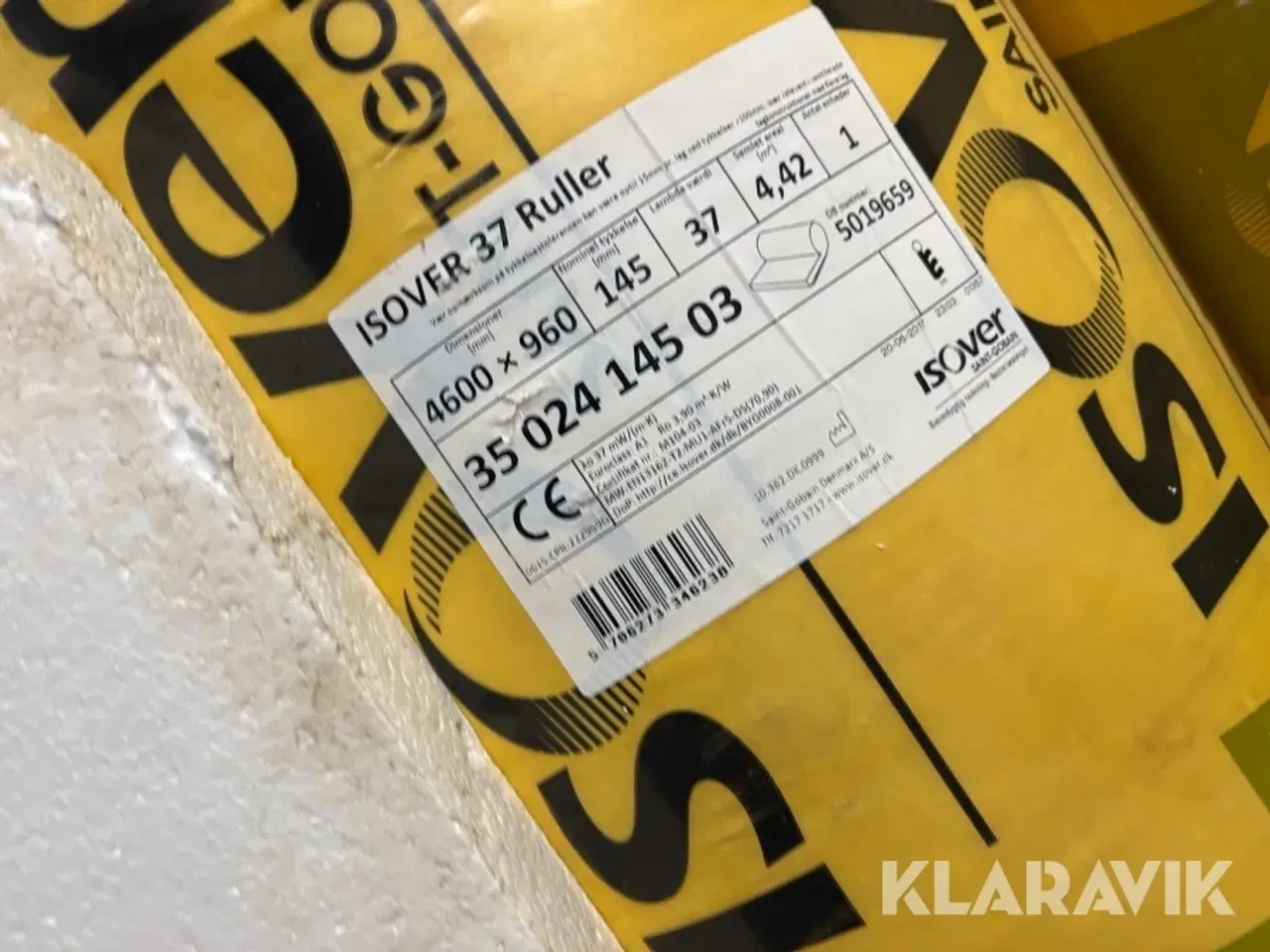 Billede 5 - Isolering Knauf, Isover 8 styk.