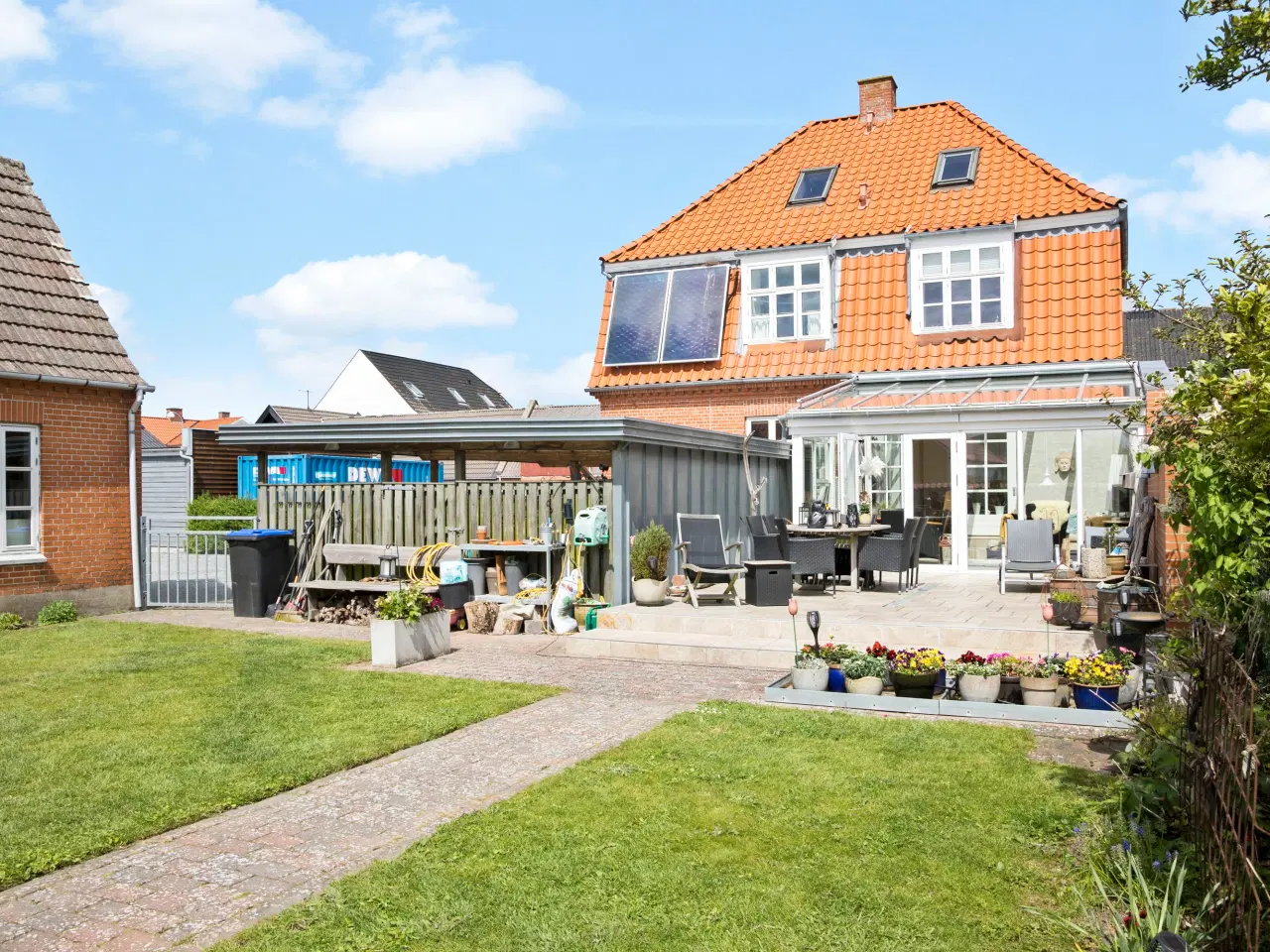 Billede 3 - Klassisk muremestervilla m. arkitekttegnet udestue