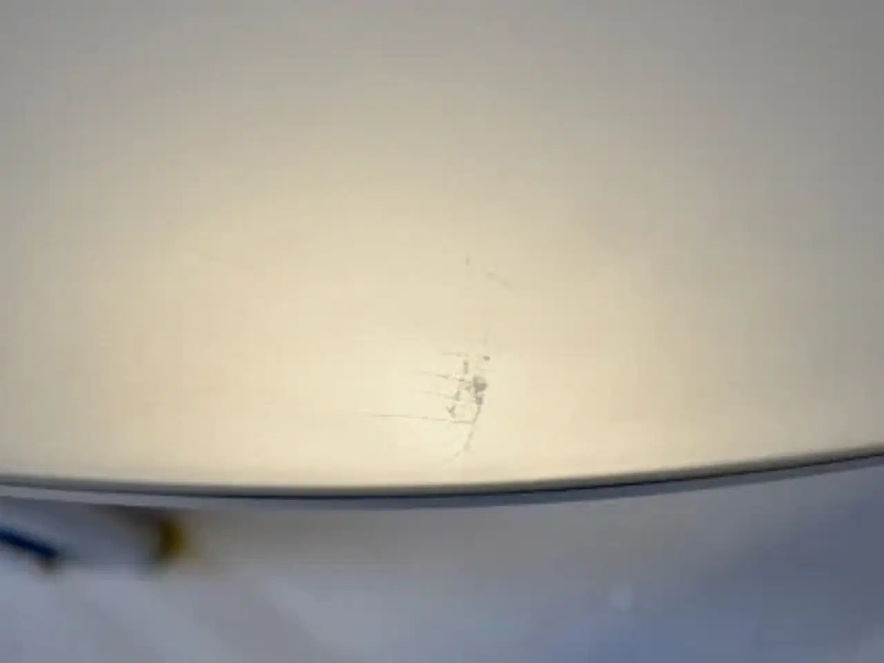 Billede 6 - Bent krogh mødebord med nymalet grå bordplade på ben i krom