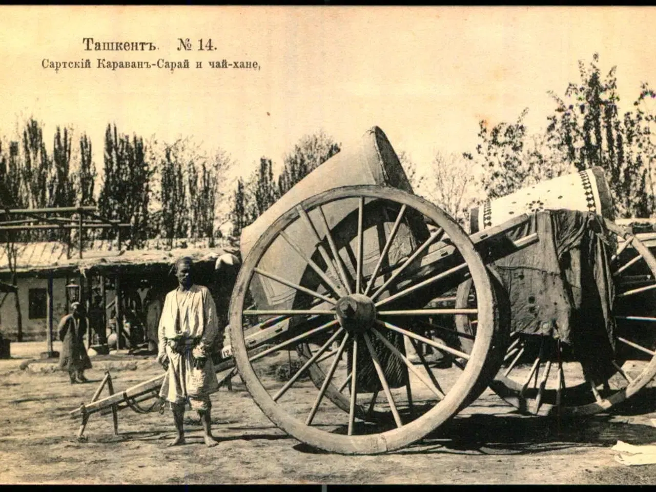 Billede 1 - Tasjkent - Et Sartisk gæstehus for karavaner og Tehus - Ubrugt