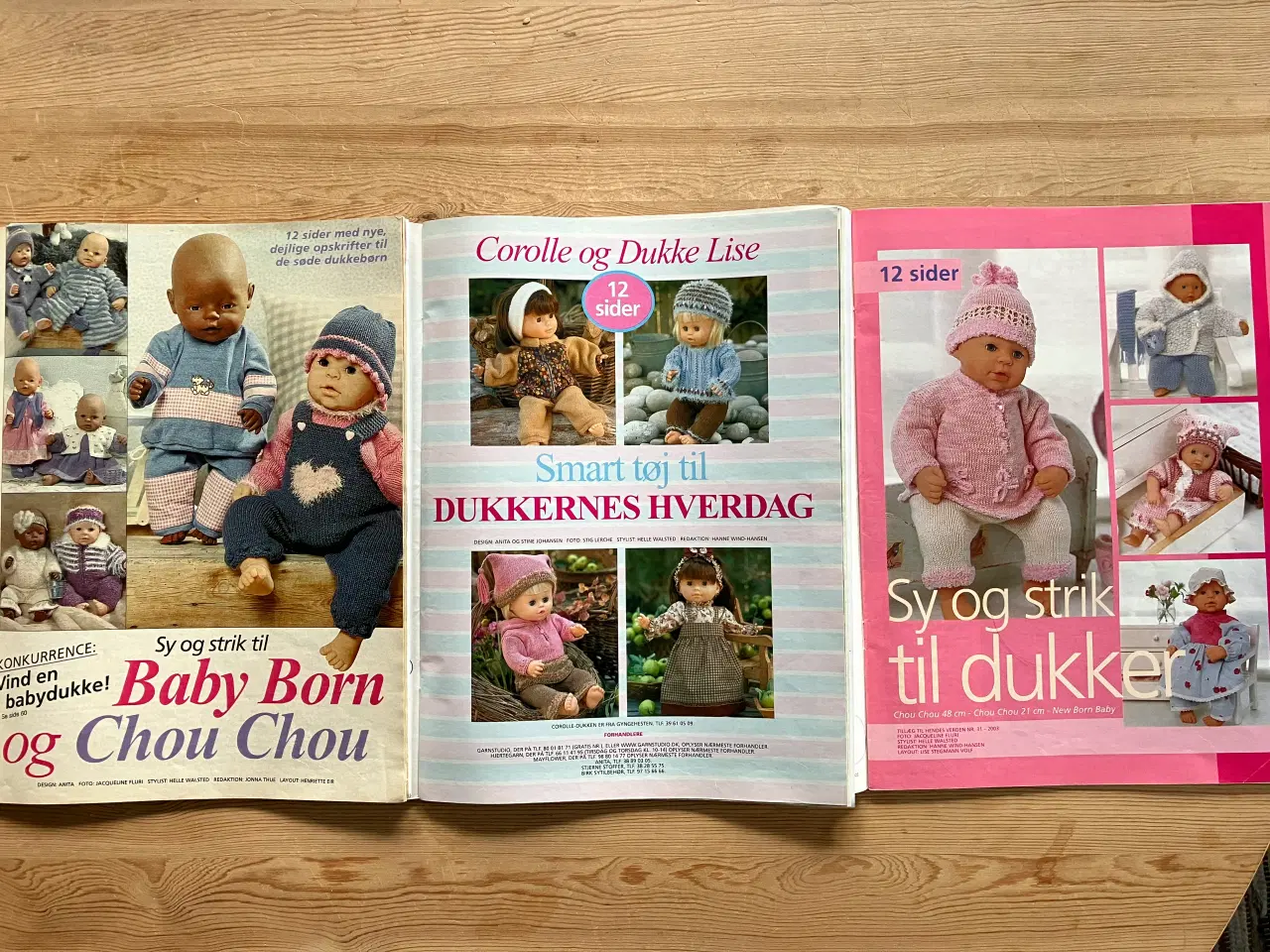 Billede 2 - SY og STRIK til Baby Born m.fl.