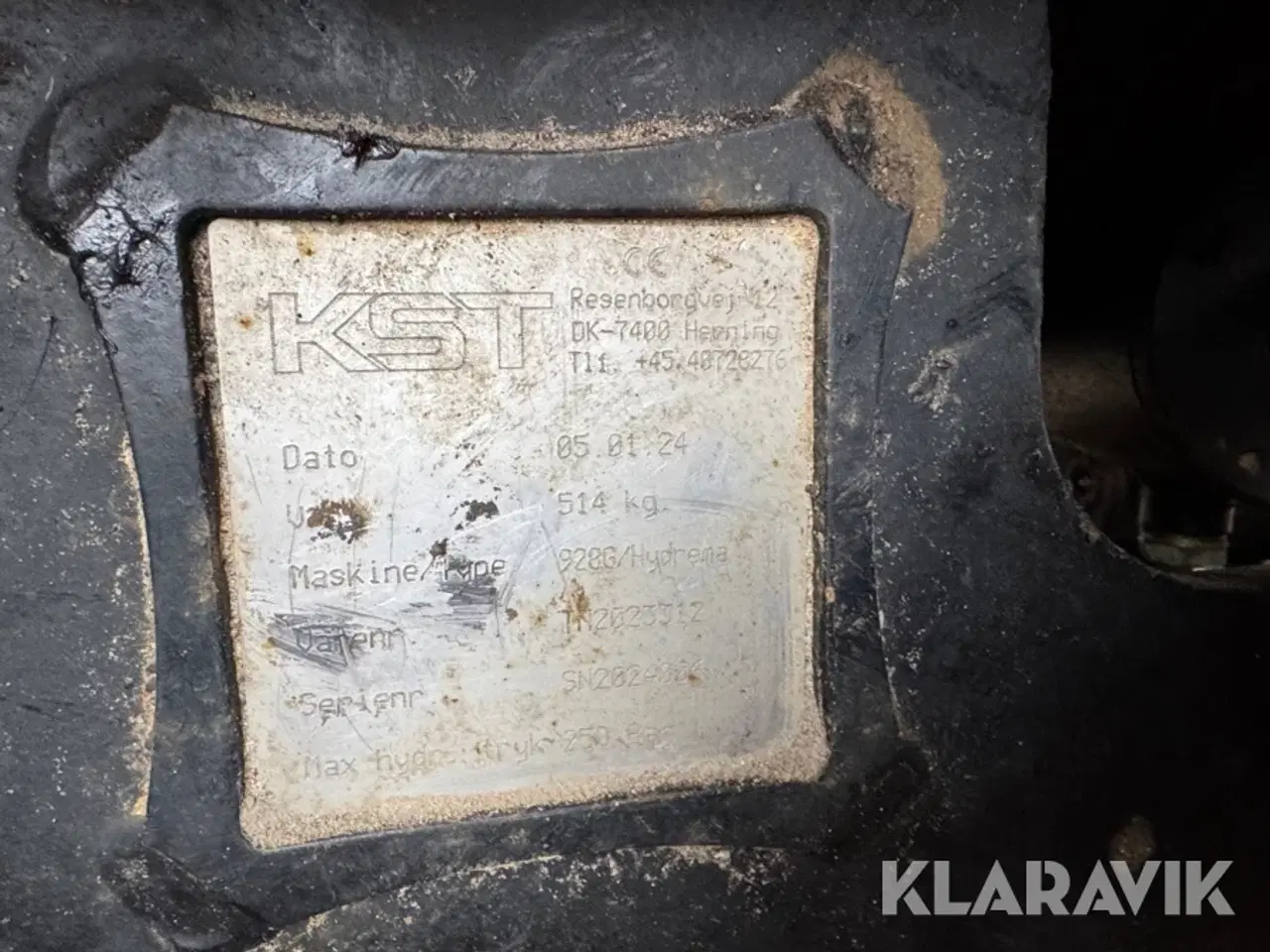 Billede 7 - Hydrema tiltfæste Kst