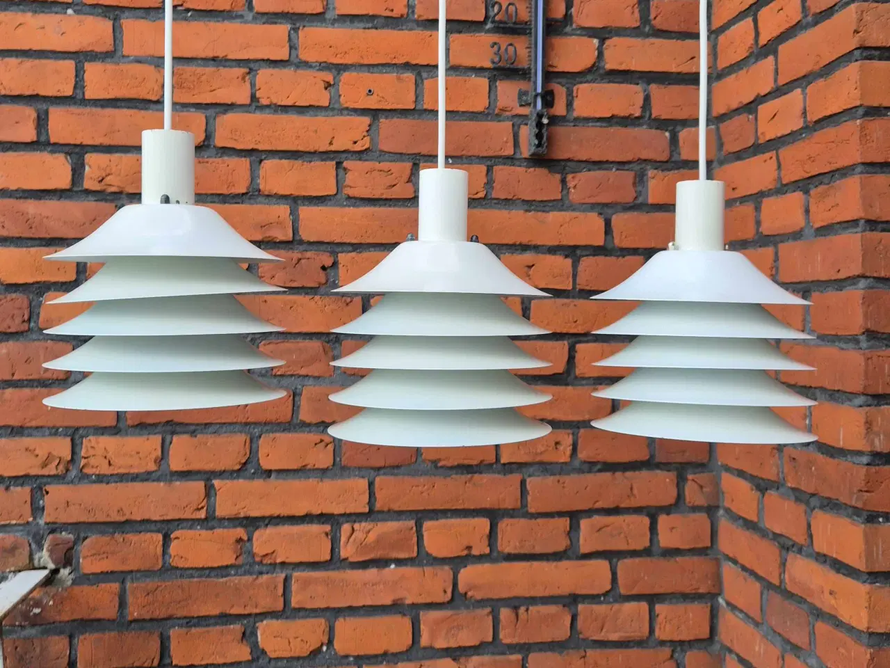 Billede 1 - Tre herlige lamellamper fra ABO Randers