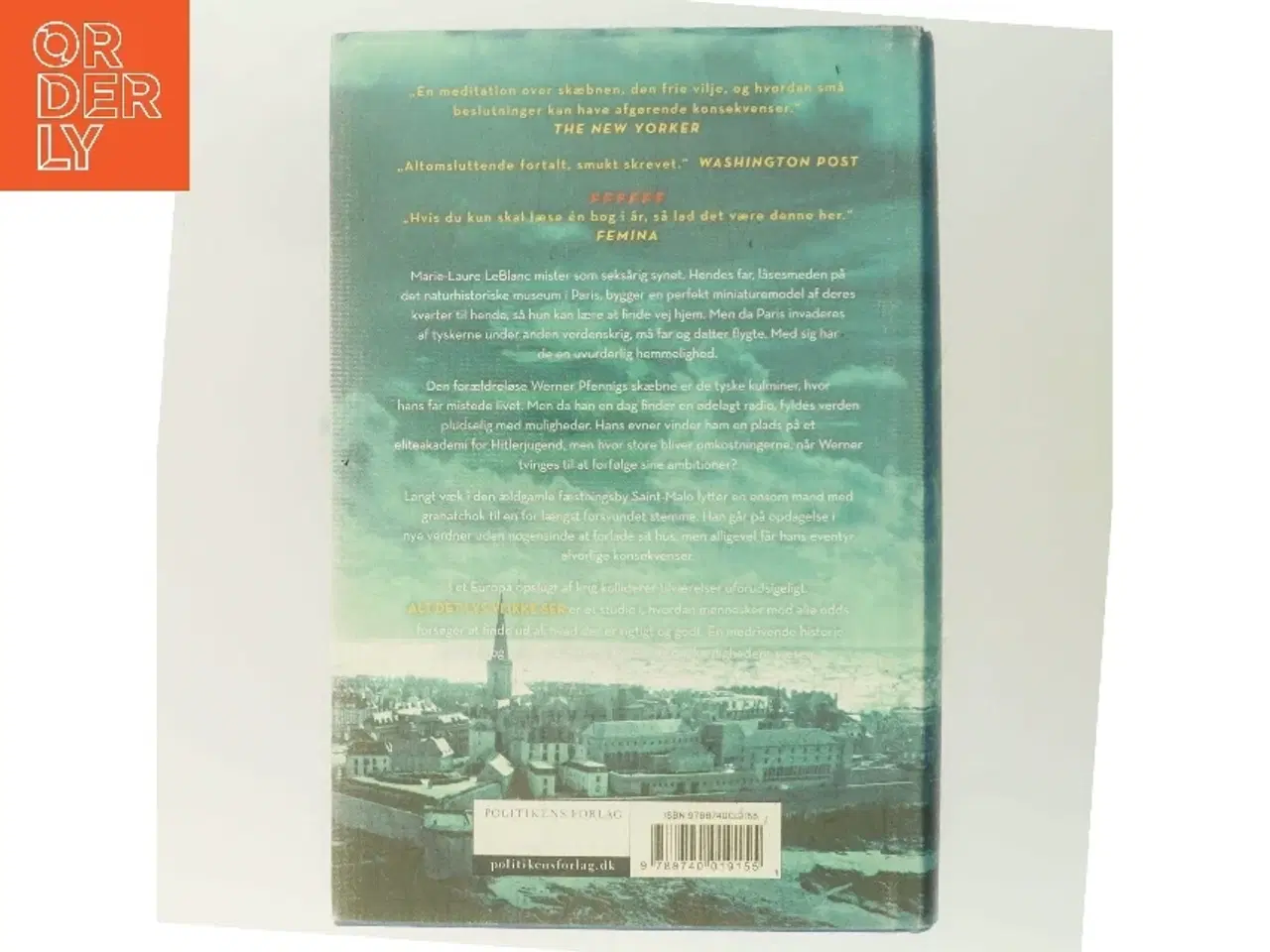 Billede 3 - Alt det lys vi ikke ser : roman af Anthony Doerr (Bog)