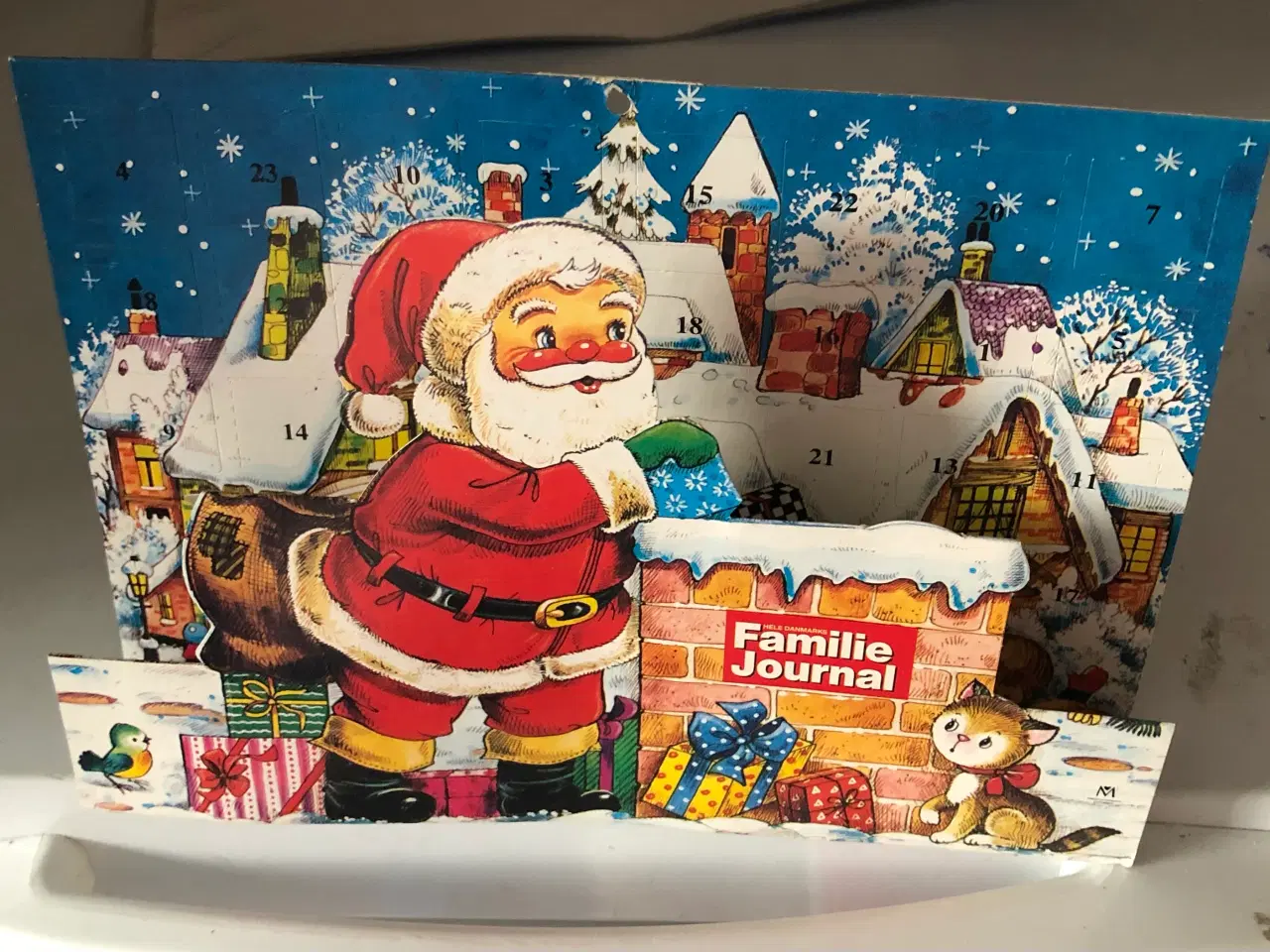 Billede 1 - Uåbnet julekalender fra familie Journal