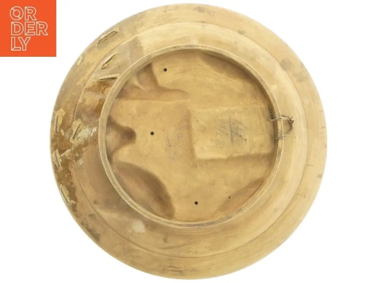 Billede 4 - Antikt keramik Relief  (str. Ø. 23 cm)