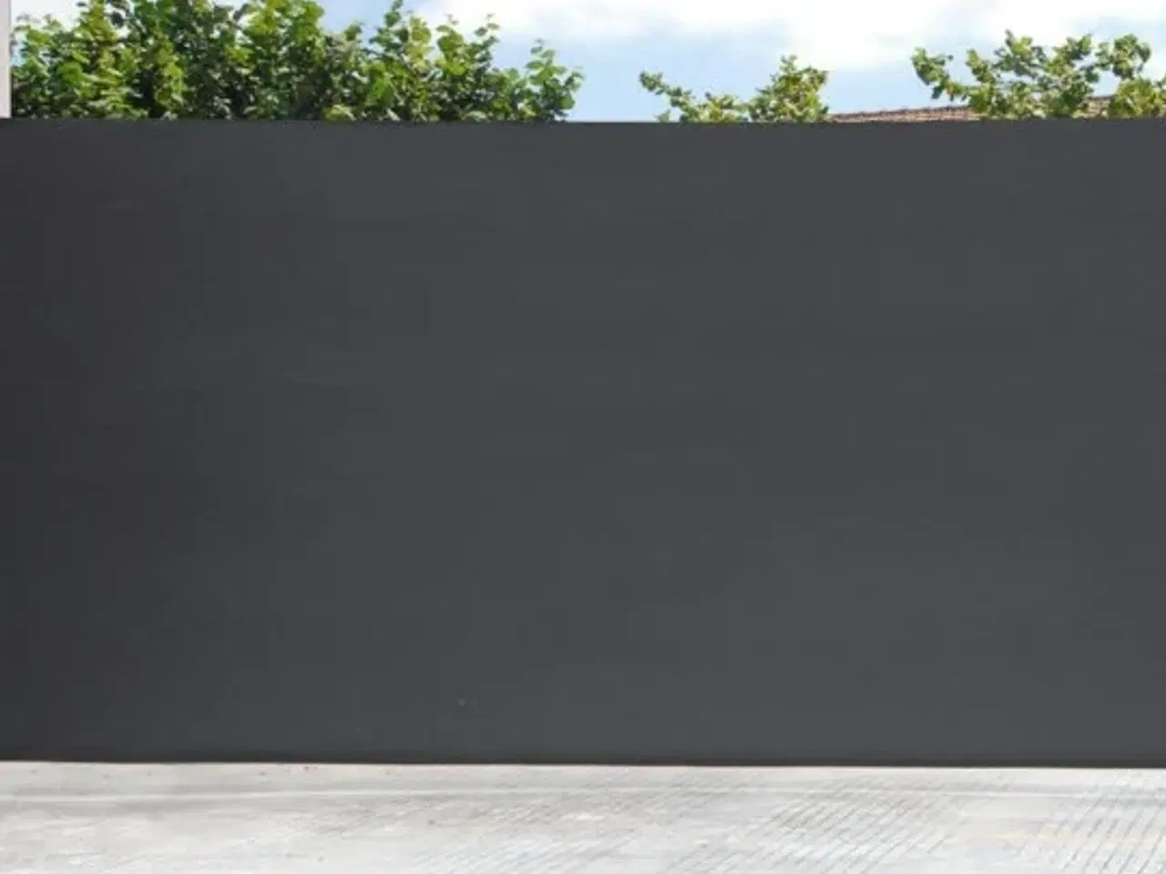 Billede 1 - sidesejl sort nyt