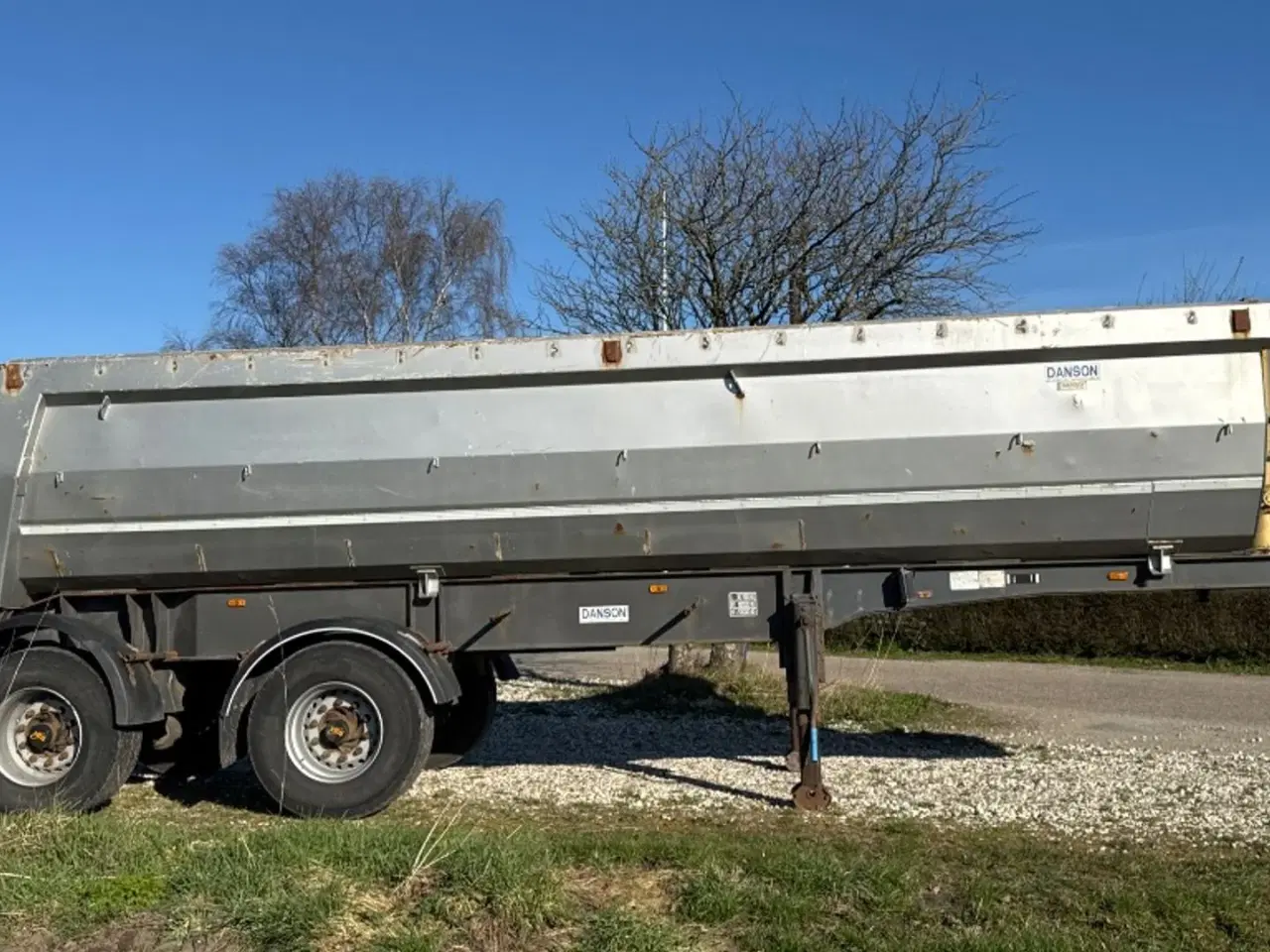 Billede 5 - Danson S2380 2-akslet tiptrailer