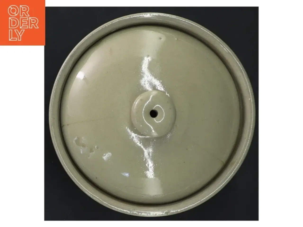 Billede 2 - Fedtbokse med låg (str. Ø 14x11 cm)