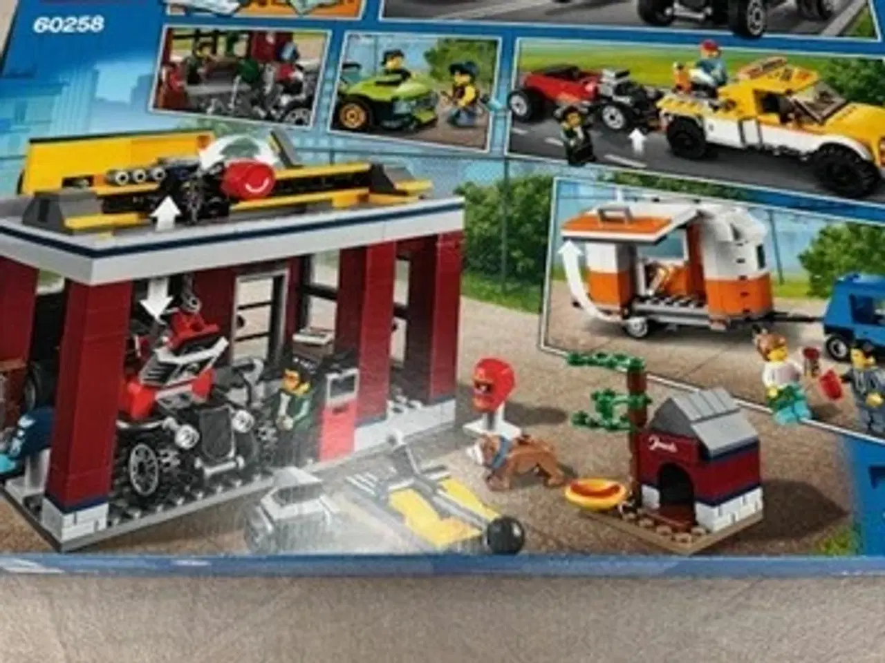 Billede 2 - LEGO City 60258 – Tuningværksted Ny og Uåbnet 