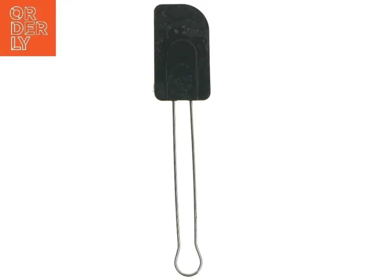 Billede 1 - Sort dejskraber med metalhåndtag (str. 24 cm)