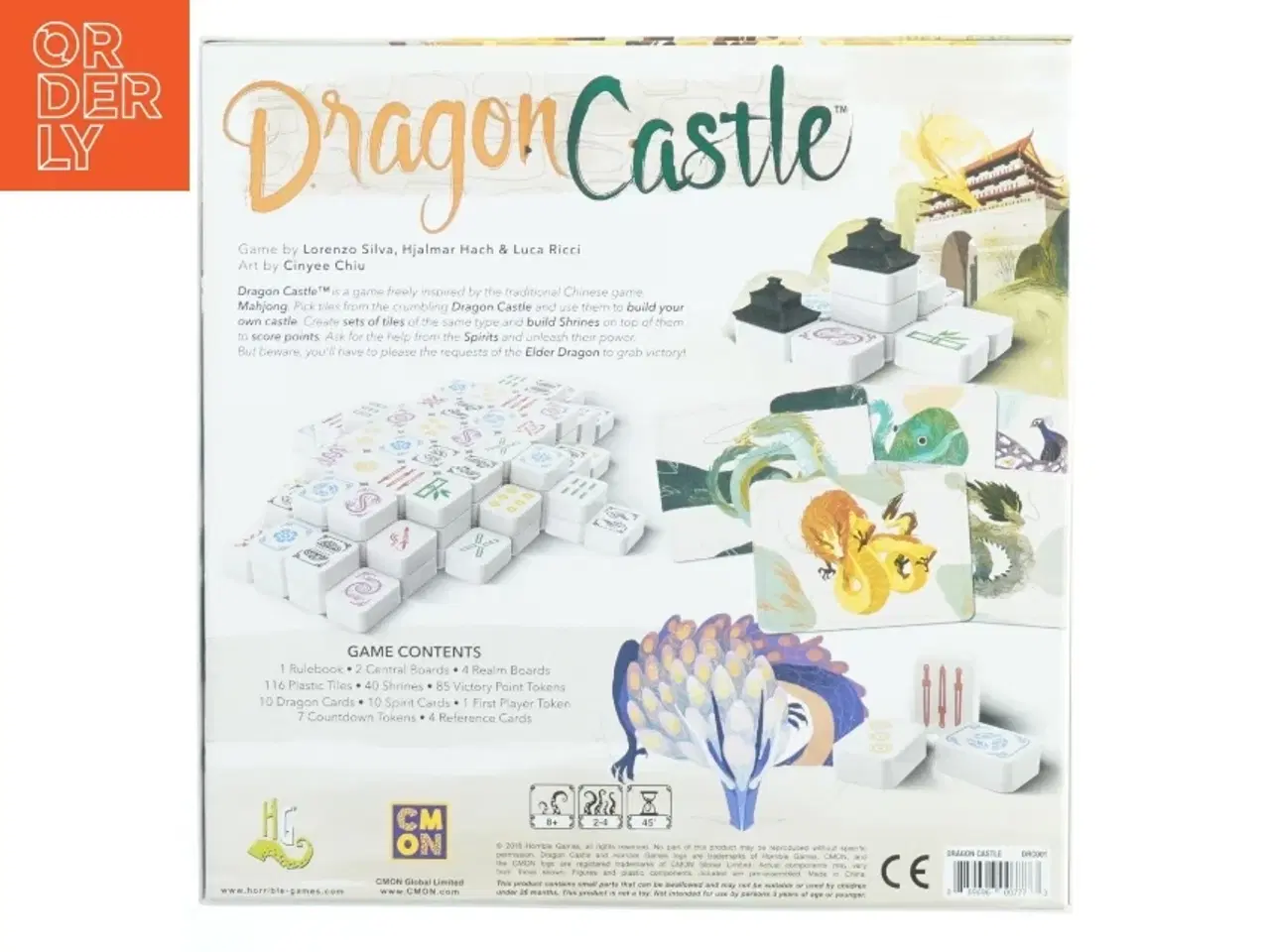 Billede 2 - Dragon Castle brætspil fra CMON (str. 30x30 cm)