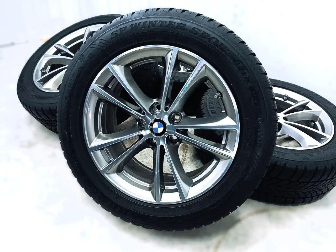 Billede 6 - 5x112 17" ET27 nav 66,6ø BMW vintersæt inkl.TPMS