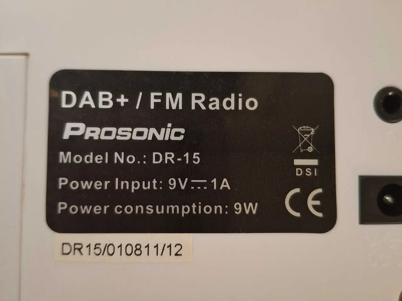 Billede 10 - Prosonic DAB +/FM Radio