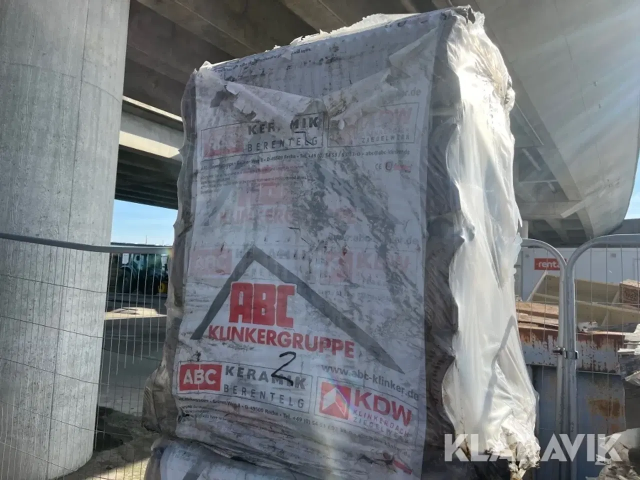 Billede 8 - Tegl Tagsten ABC Teuto Sort glaseret 5 paller