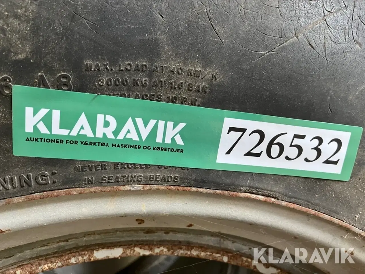 Billede 12 - Tvilling hjul Goodyear 18.4 R38