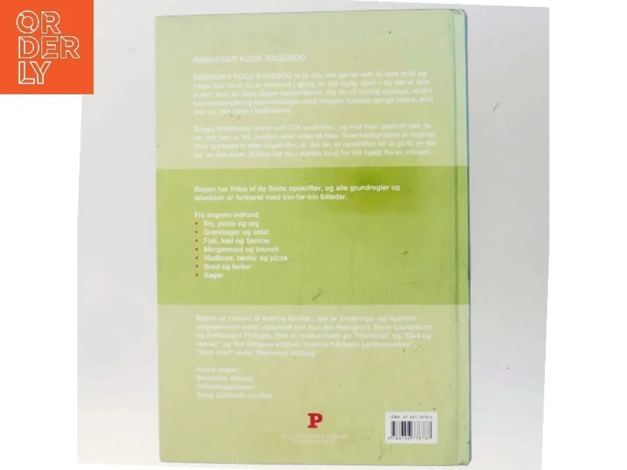 Billede 3 - Børnenes koge-bagebog af Katrine Klinken (Bog)