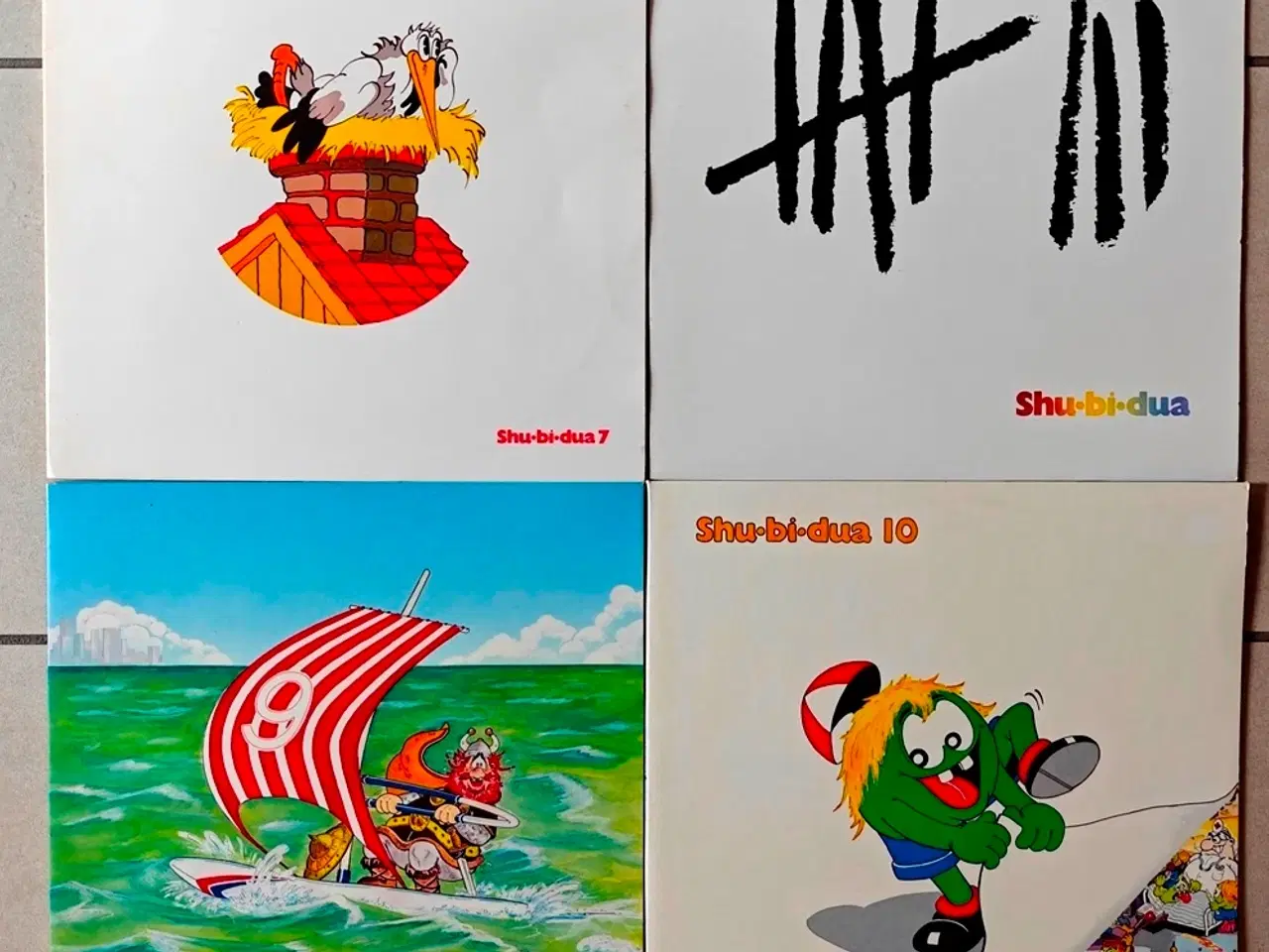 Billede 1 - LP, Shubidua x4