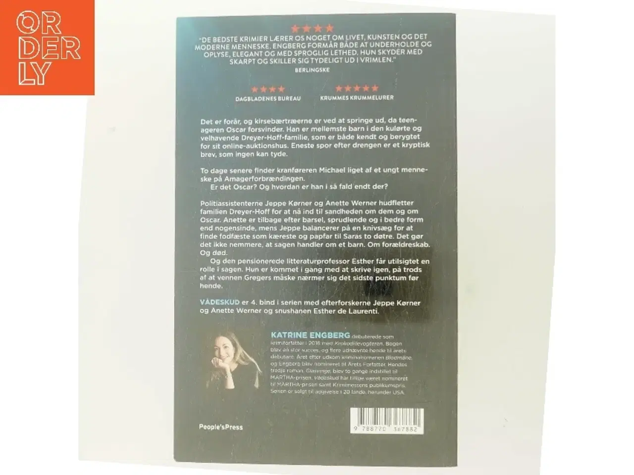 Billede 3 - Vådeskud : kriminalroman af Katrine Engberg (Bog)