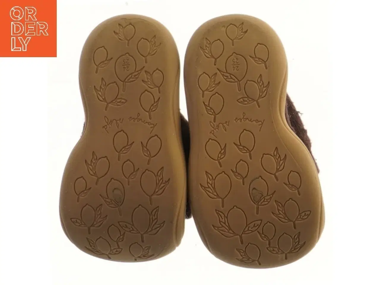 Billede 2 - Brune børnesko med gummisål fra Konges Sløjd (str. 25 )