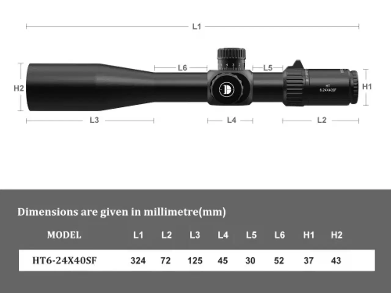 Billede 8 - Discovery kikkertsigte HT 6-24x40 SF. 