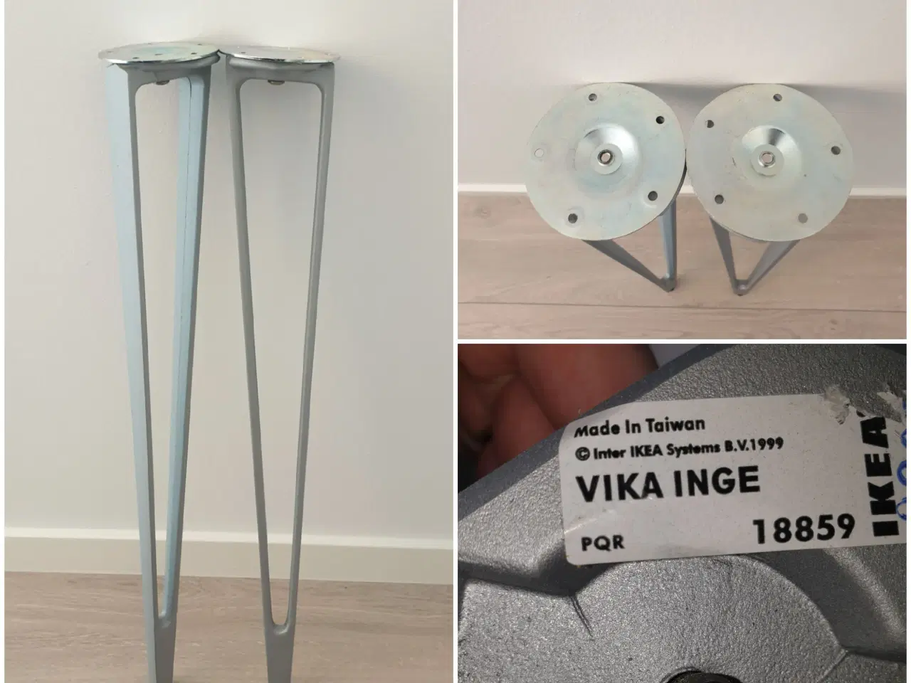 Billede 1 - Bordben, ikea