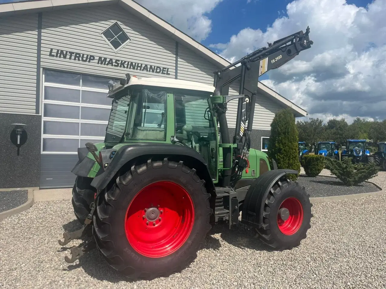 Billede 12 - Fendt 410 Vario med frontlæsser.