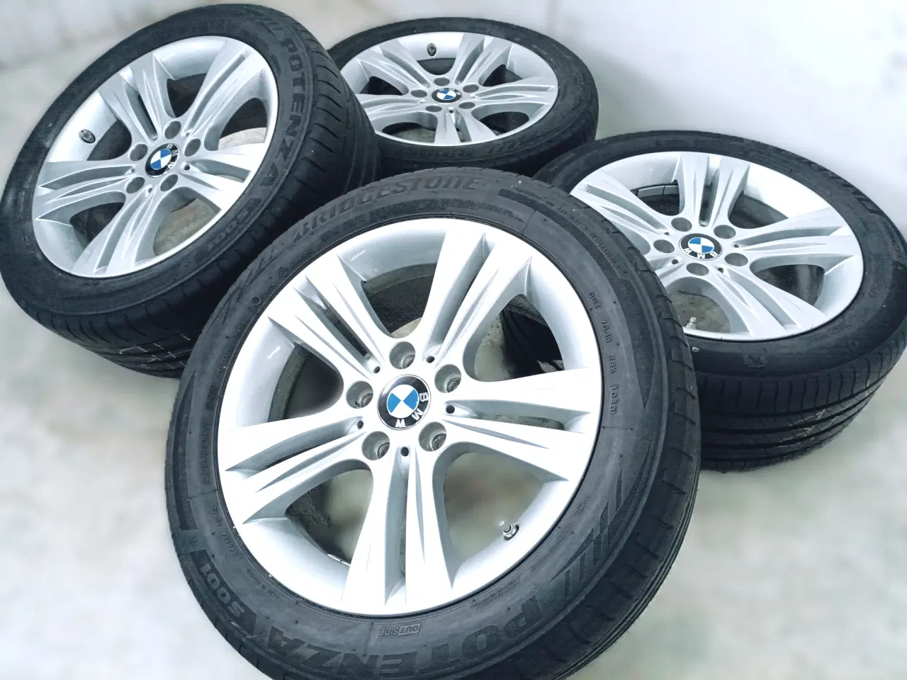 Billede 2 - 5x120 17" ET37 nav 72,6ø BMW sommersæt