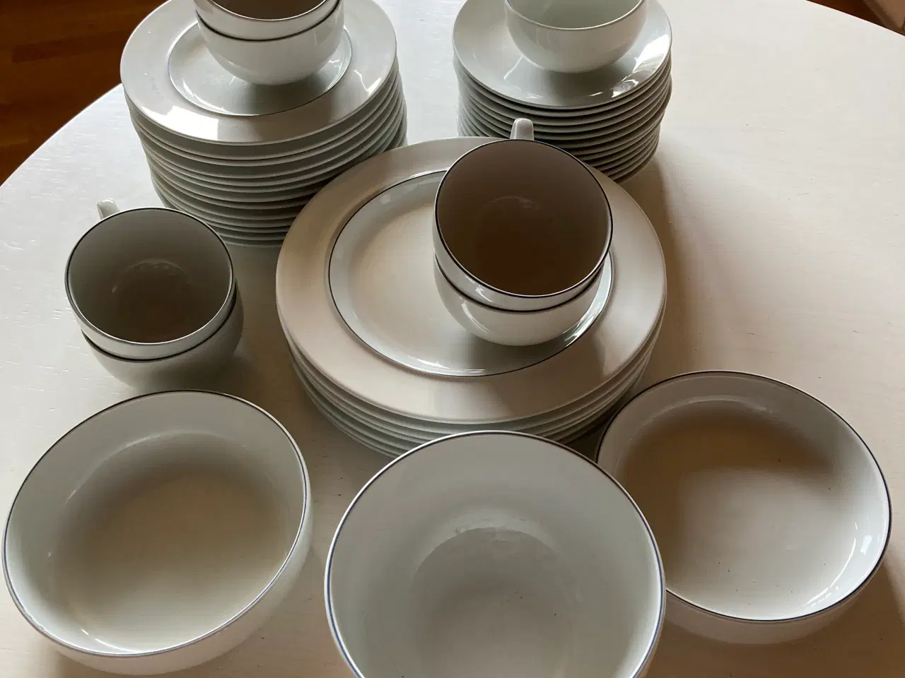 Billede 1 - Blåkant Royal Copenhagen fajance