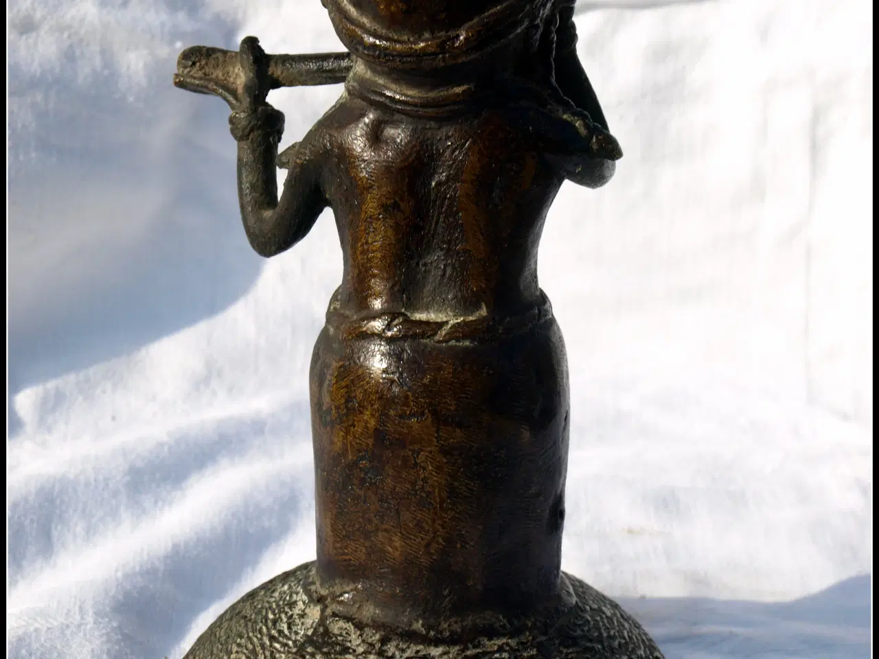 Billede 7 - Bronze Urne Benin Stor