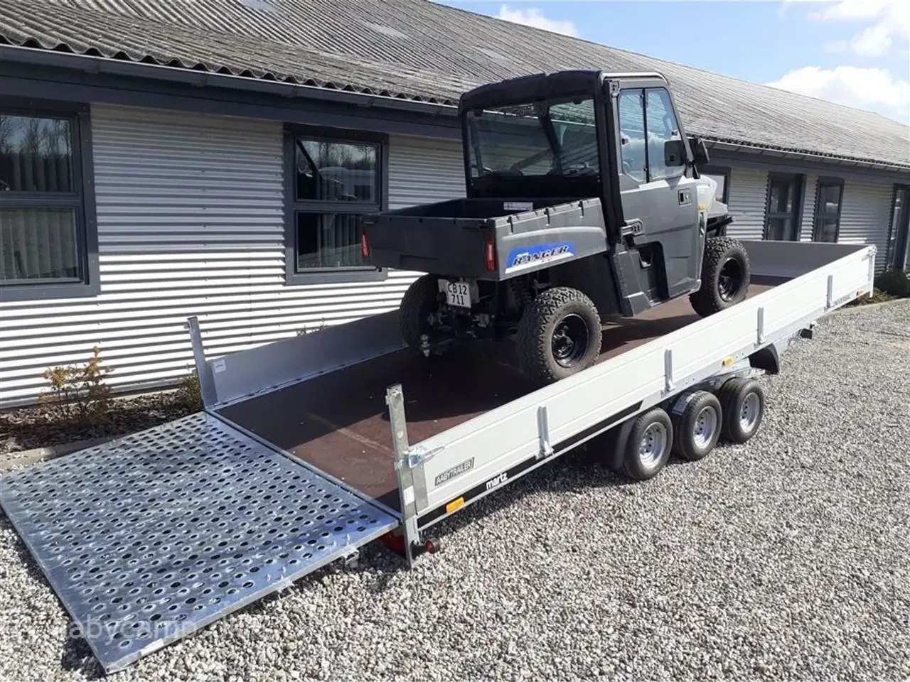 Billede 8 - 0 - Martz GT Universal 500/3   UNIVERSALTRAILER MED TIP. 3500 KG. FLYTBAR SPIL. ALUSIDER.