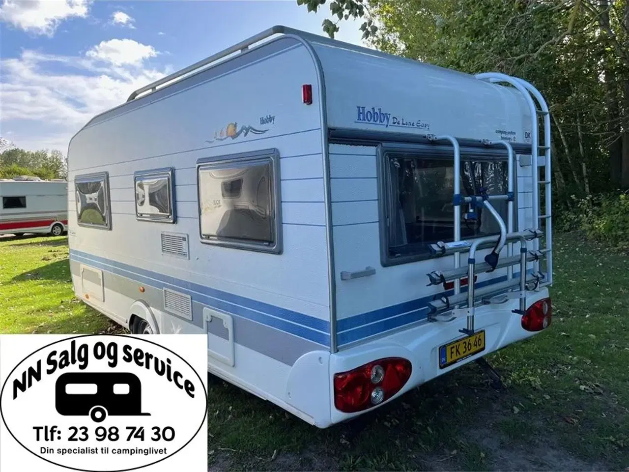 Billede 2 - 2002 - Hobby   Virkelig velholdt campingvogn