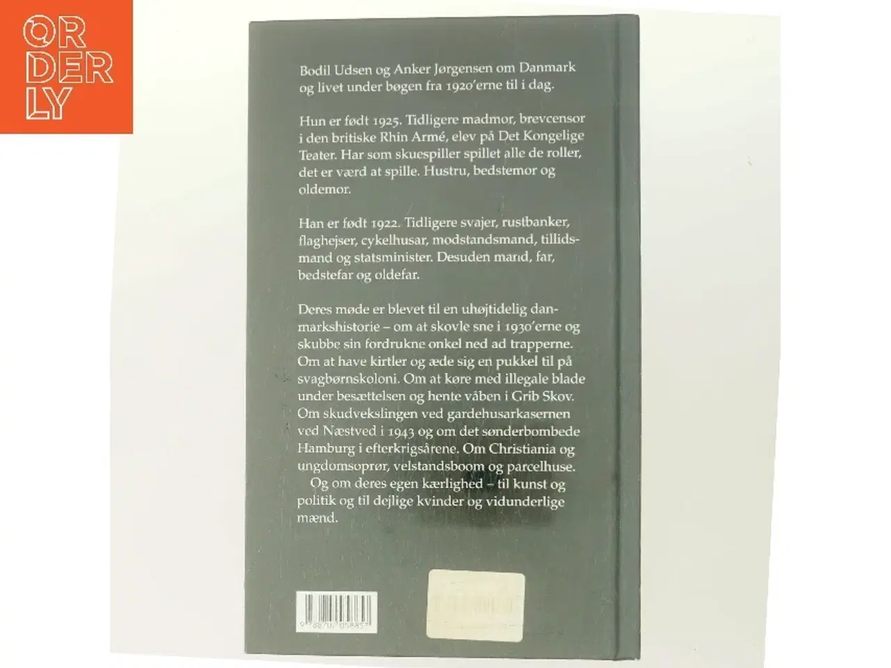 Billede 3 - Noget af en historie : Anker Jørgensen, Bodil Udsen og livet under bøgen af Thomas Thurah (Bog)