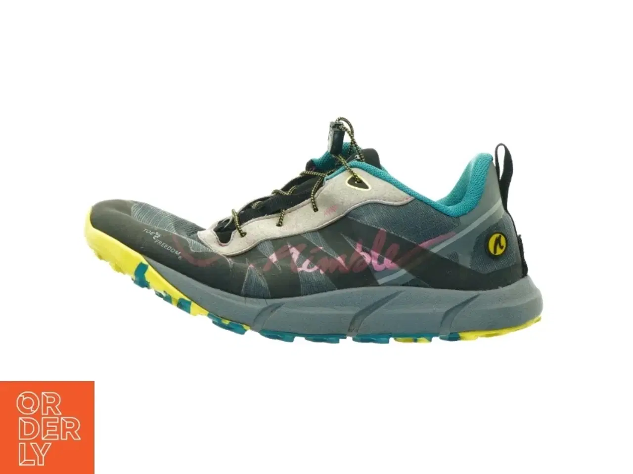 Billede 1 - Løbesko, Joe Nimble, Trail Addict Neon Waterproof til kvinder (str. 38)