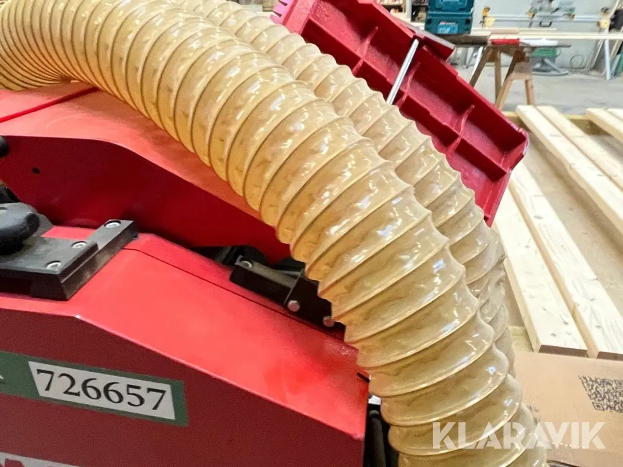 Billede 4 - Høvle maskine Holzmann HOB260ECO & spånsuger