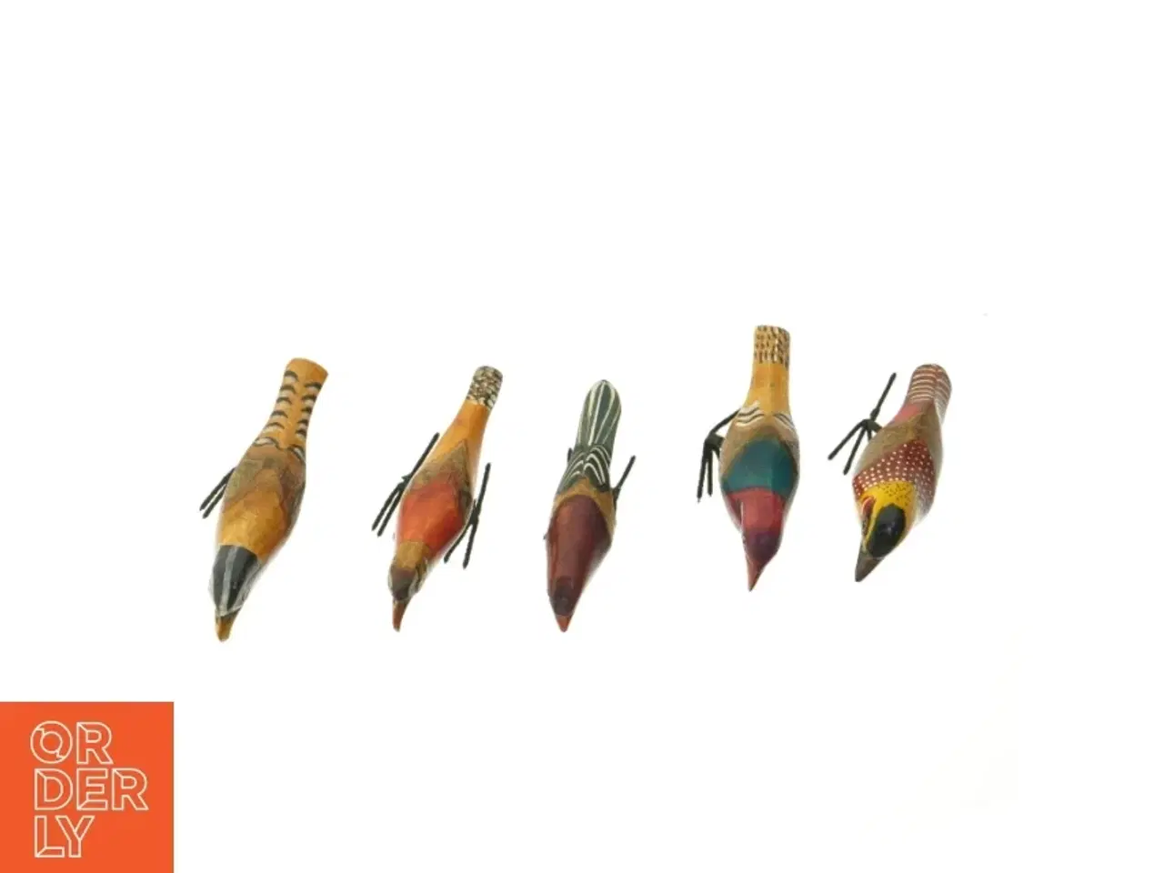 Billede 7 - Kenyanske dekorative fuglefigurer (str. 12 cm)