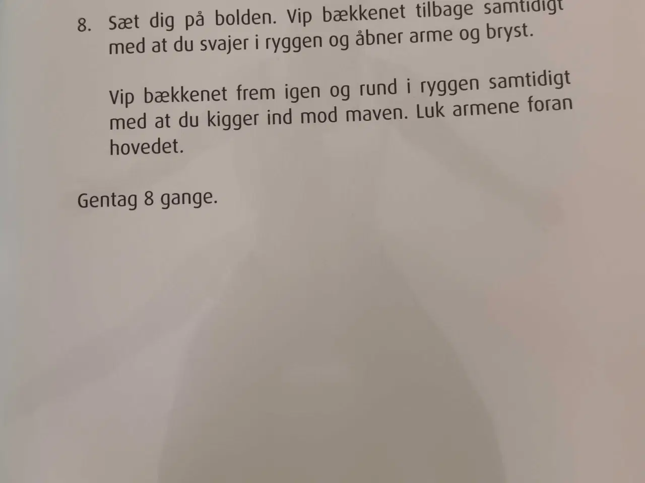 Billede 4 - Flad mave & stærk ryg med gymball