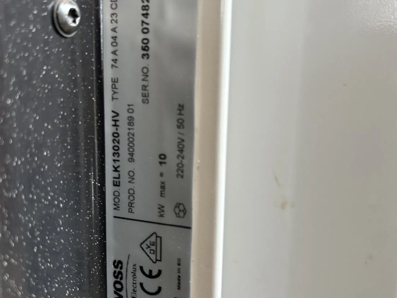 Billede 2 - Voss keramisk komfur