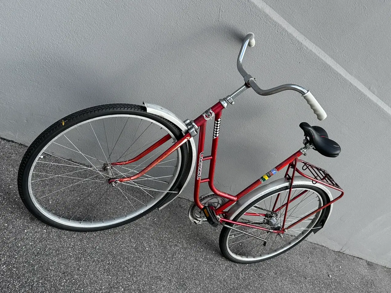 Billede 6 - Rød Crescent retro damecykel