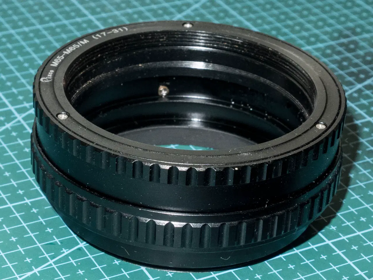 Billede 2 - Objektiv-Fokusring (fokuseringsområde 17mm- 31mm.